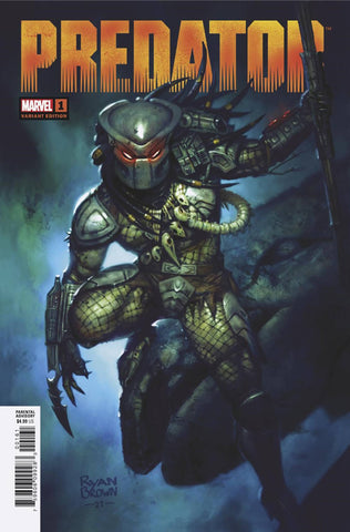 Predator #1 - Marvel Comics - 2022 - 1:25 Brown Variant