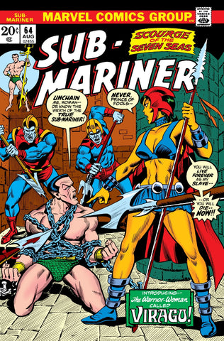 Sub-Mariner #64 - Marvel Comics - 1973 - PENCE Copy