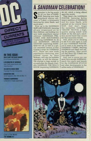 DC Direct Currents #44 - DC Comics - 1991