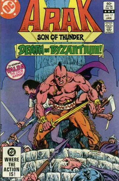 Arak Son Of Thunder 17 DC Comics 1983 Madhouse UK