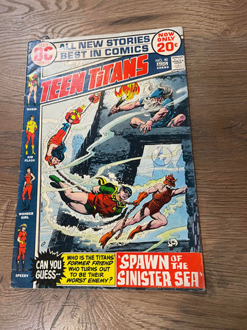 Teen Titans #40 - DC Comics - 1972 - Back Issue