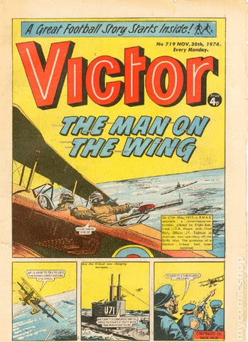 Victor Comic #719 - British Comic - 30th Nov. 1974