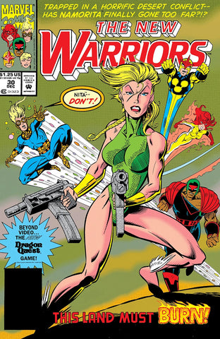 New Warriors #30 - Marvel Comics - 1992