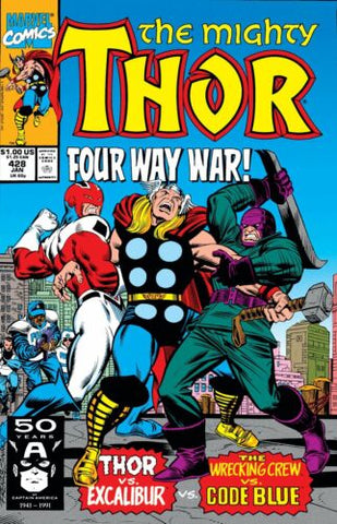 Mighty Thor #428 - Marvel Comics - 1991