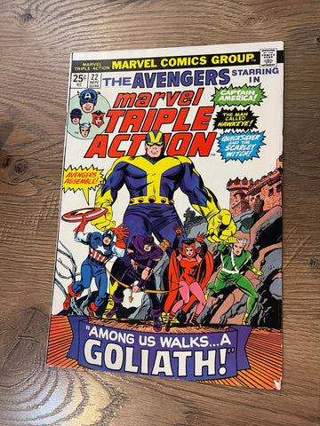 Marvel Triple Action #22 - Marvel Comics - 1974