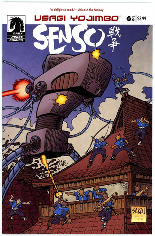 Usagi Yojimbo Senso #6 - Dark Horse Comics - 2014