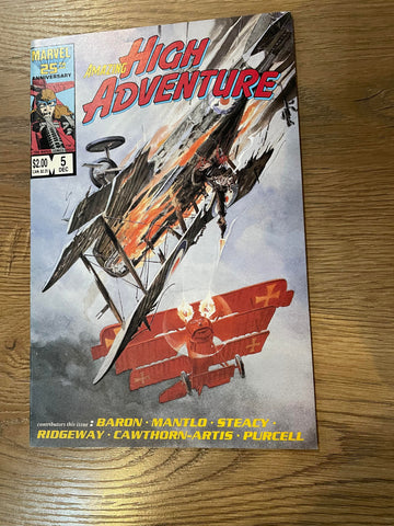 Amazing High Adventure #5 - Marvel Comics - 1986