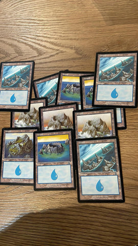 MTG - Island - Mercadian Masques -  Magic the Gathering  X 11 JOB lot. 3