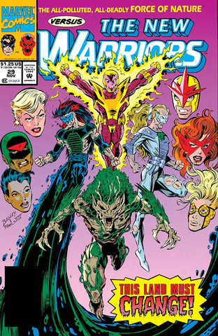 New Warriors #29 - Marvel Comics - 1992