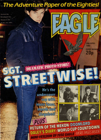 Eagle Comic - IPC Comics - 24th April 1982