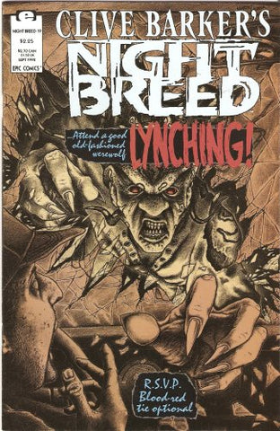 Clive Barker's Night Breed #19 - Epic Comics - 1992