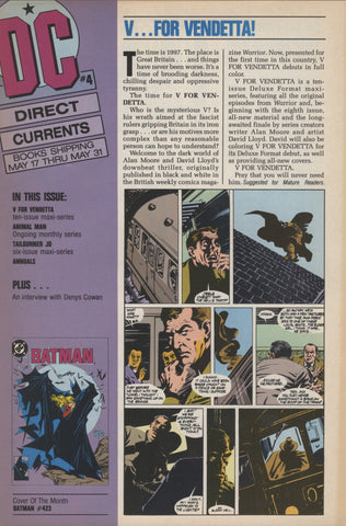 DC Direct Currents #4 - DC Comics - 1988