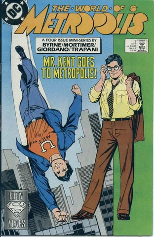 World Of Metropolis #3 - DC Comics - 1988