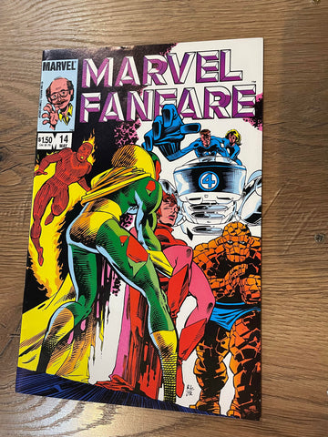 Marvel Fanfare #14 - Marvel Comics - 1984