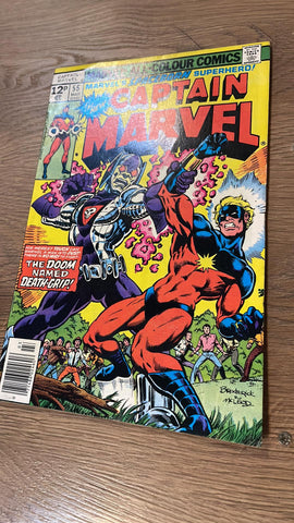 Captain Marvel #55 - Marvel Comics - 1978