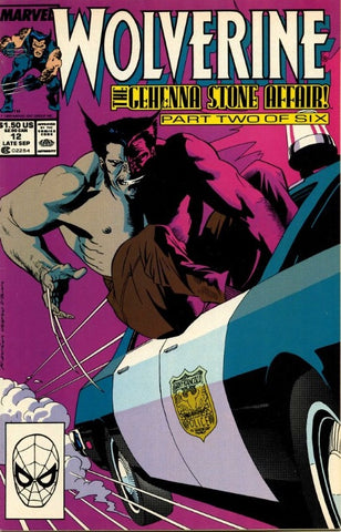 Wolverine #12 - Marvel Comics - 1989