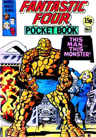 Fantastic Four Pocket Book #5 - Marvel Digest Series - 1980