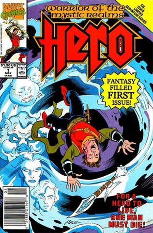 Hero: Warrior of the Mystic Realms #1-6 (SET) - Marvel Comics - 1990