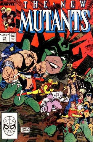 The New Mutants #78 - Marvel Comics - 1989