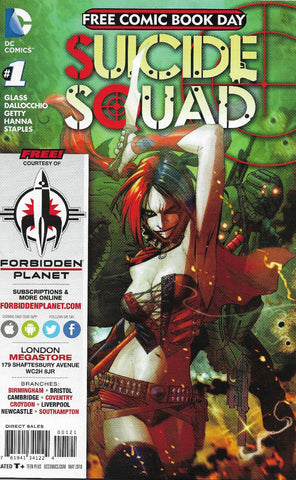 Suicide Squad #1 - FCBD - DC Comics - 2016 - Forbidden Planet Variant