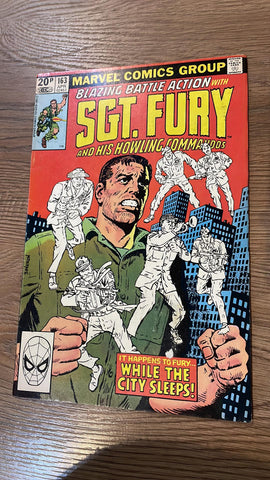 Sgt Fury and his Howling Commandos #163 - Marvel Comics - 1981