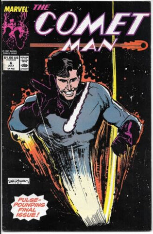 Comet Man #6 - Marvel Comics - 1987