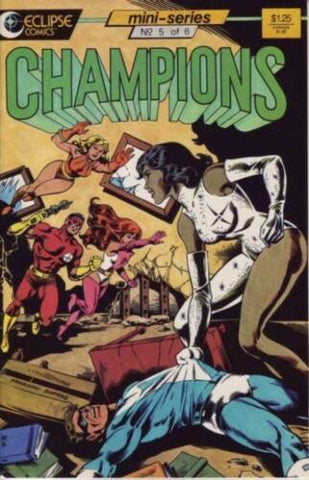 Champions #5 - Eclipse Comics - 1987