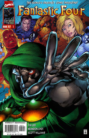Fantastic Four #5 - Marvel Comics - 1997
