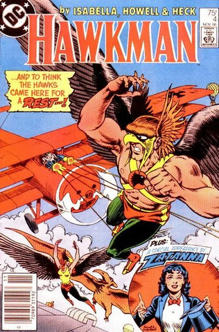 Hawkman #4 - DC Comics - 1986