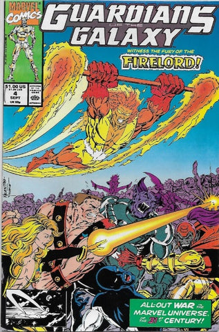 Guardians Of The Galaxy #4 - Marvel Comics - 1990