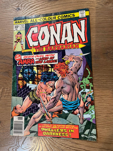 Conan the Barbarian #63 - Marvel Comics - 1978 **