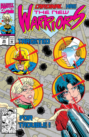 New Warriors #35 - Marvel Comics - 1993