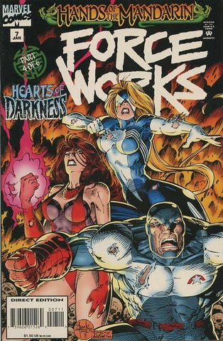 Force Works #7 - Marvel Comics - 1994