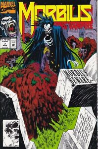 Morbius : The Living Vampire #7 - Marvel Comics - 1992
