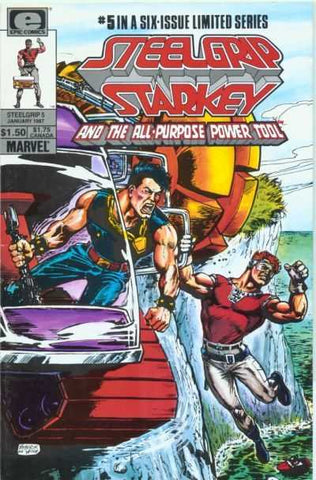 Steelgrip Starkey #5 (of 6) - Epic Comics - 1986
