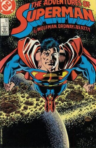 Adventures Of Superman #435 - DC Comics - 1987