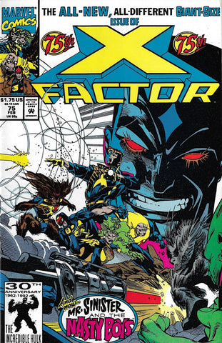 X-Factor #75 - Marvel Comics - 1992