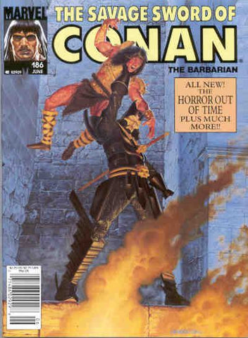 Savage Sword Of Conan #186 - Marvel - 1991