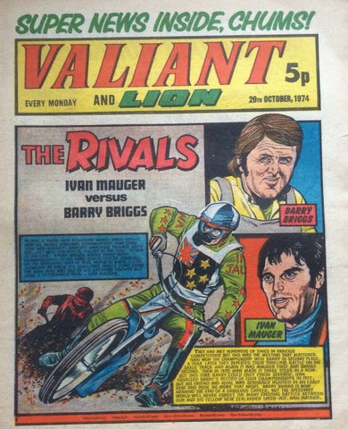 Valiant and Lion - British Comic - 26/10/74