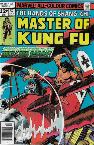 Master of Kung Fu #57 - Marvel Comics - 1977 - PENCE Copy