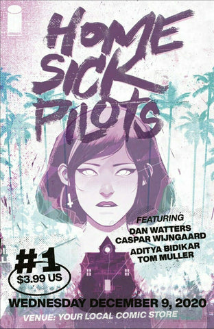 Home Sick Pilots #1 - Image Comics - 2021 - Cover B