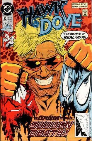 Hawk & Dove #22 - DC Comics - 1991