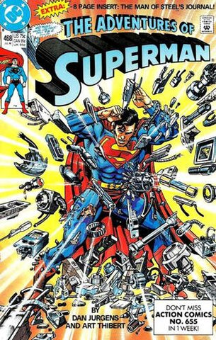 Adventures Of Superman #468 - Action Comics - 1990