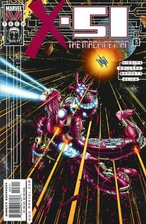 X-51 The Machine Man #3 - Marvel Comics - 1999