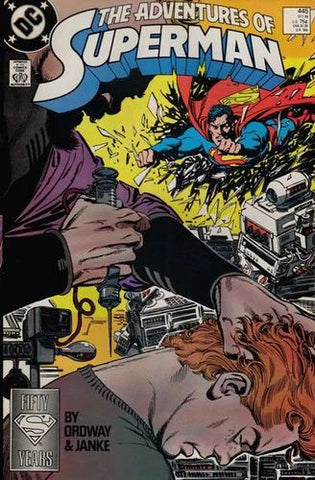 Adventures Of Superman #445 - DC Comics - 1988