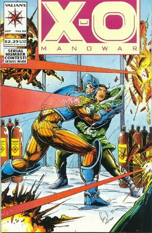 X-O Manowar #20 - Valiant - 1993