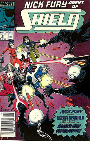 Nick Fury Agent Of Shield #2 - Marvel Comics - 1989