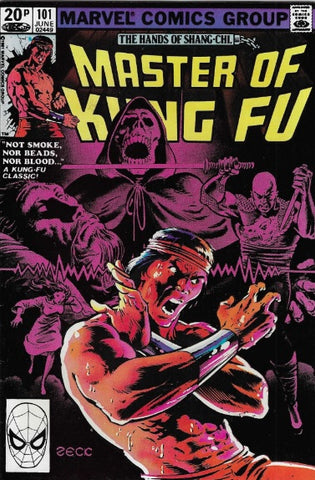 Master of Kung Fu #101 - Marvel Comics - 1981 - Pence Copy
