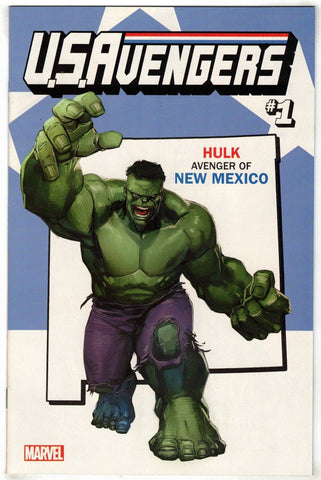 US Avengers #1 - Marvel Comics - 2016 - Hulk New Mexico Variant