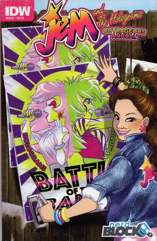 Jem and The Holograms Annual - IDW - 2015 - Nerd Block Variant